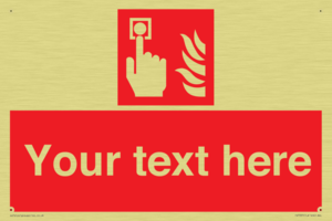 Custom Fire Alarm call point